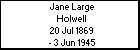 Jane Large Holwell